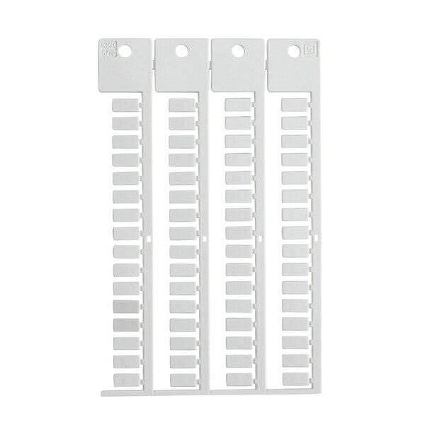 Terminal Block Tag Polycarbonate 10.00 mm H x 5.00 mm W Box of 1024 Pieces, 1024PK
